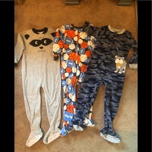 Boy’s 4T Fleece Pajama Onesies